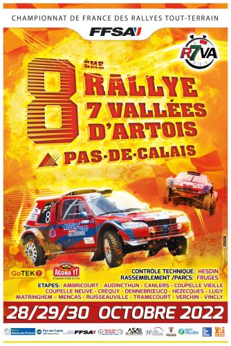 8 ème Rallye des 7 Vallées d'Artois et du Pas de Calais 
