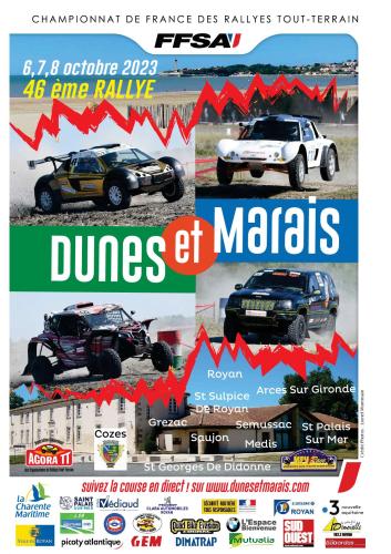 Rallye Dunes et Marais 2023